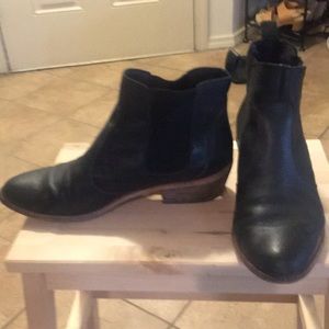 Black Gap Chelsea Booties